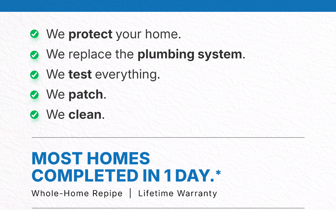 How Long Does a Whole House Repipe Take? (What to Expect)