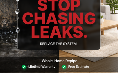 Your Floors Are Safe — Here Is How We Repipe a Slab Home Without Touching Them