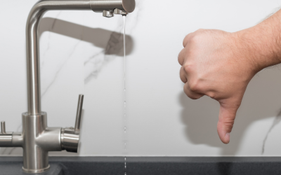 Low Water Pressure in Your Orange County Home? Your Pipes May Be Closing From the Inside
