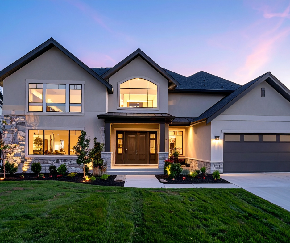 Beautiful Orange County California home at dusk — whole home repipe by Creative Repipe protects your home investment long term
