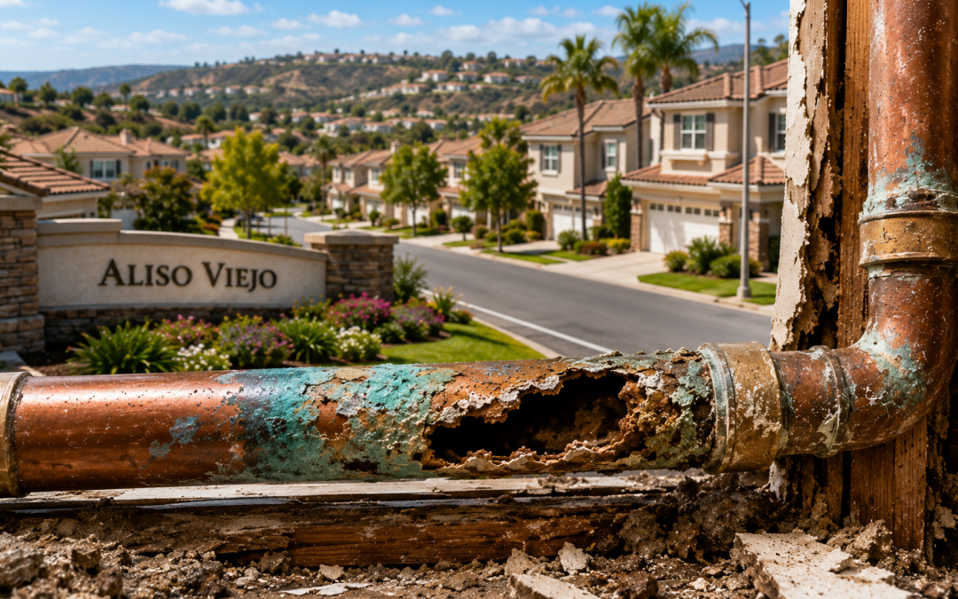 Aliso Viejo Homes Are Reaching a Critical Pipe Age — Right on Schedule