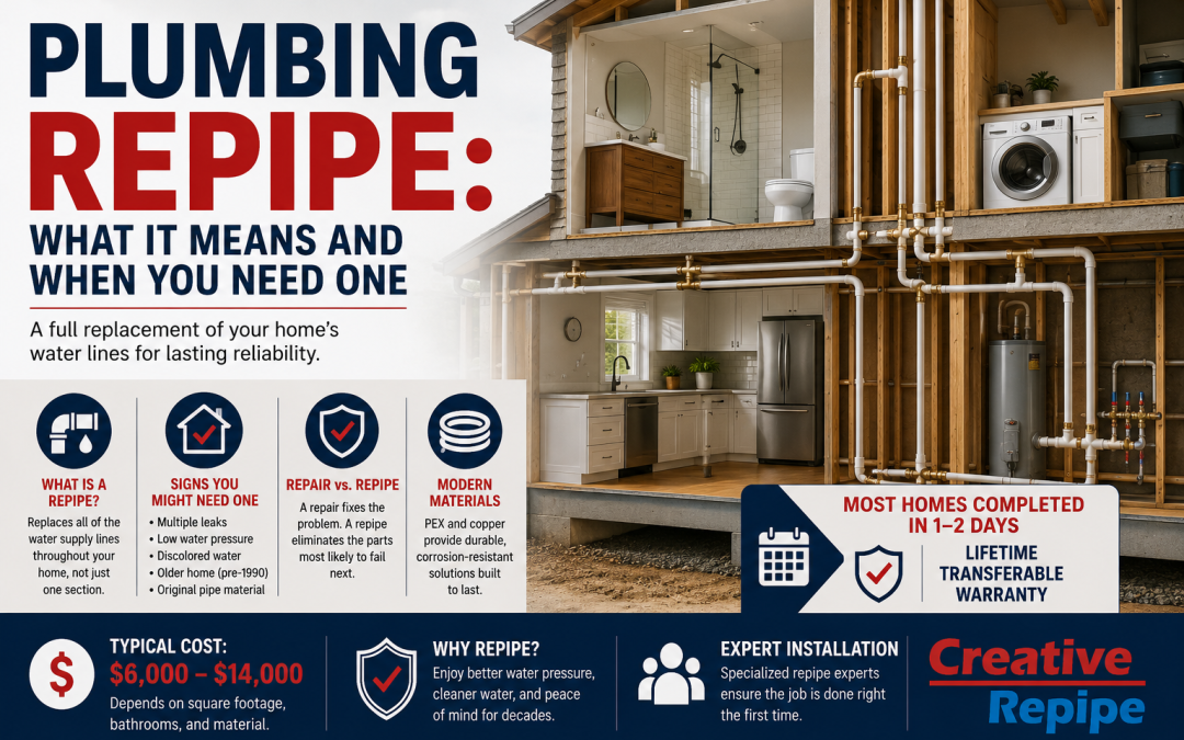 What Is a Plumbing Repipe, and How Do You Know You Need One?