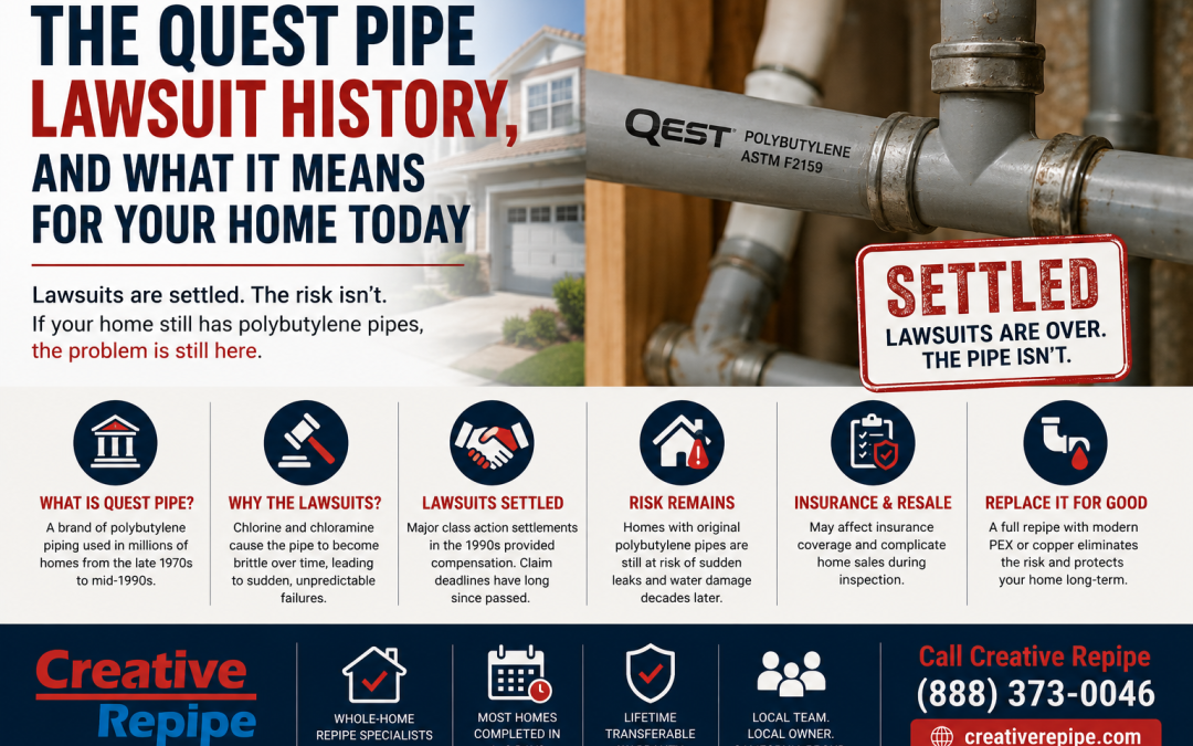 The Quest Pipe Lawsuit History, and What It Means for Your Home Today