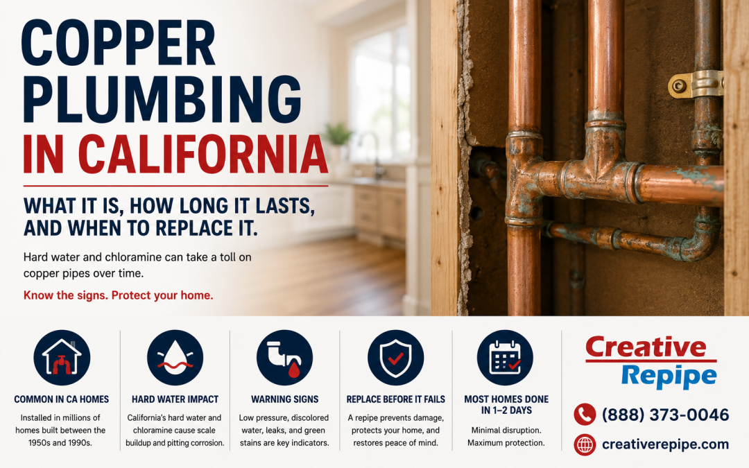 Copper Plumbing in California: What It Is, How Long It Lasts, and When to Replace It