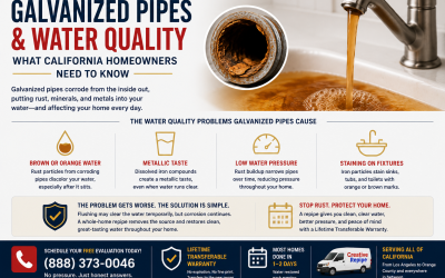 Galvanized Pipes and Water Quality: What California Homeowners Need to Know
