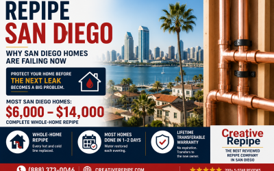 Why San Diego Homeowners Are Calling Repipe Specialists — And Why the Timing Makes Sense