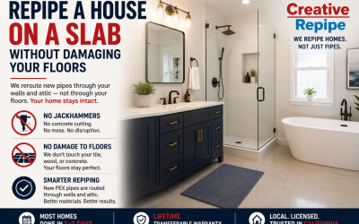 How to Repipe a House on a Slab Without Damaging Your Floors