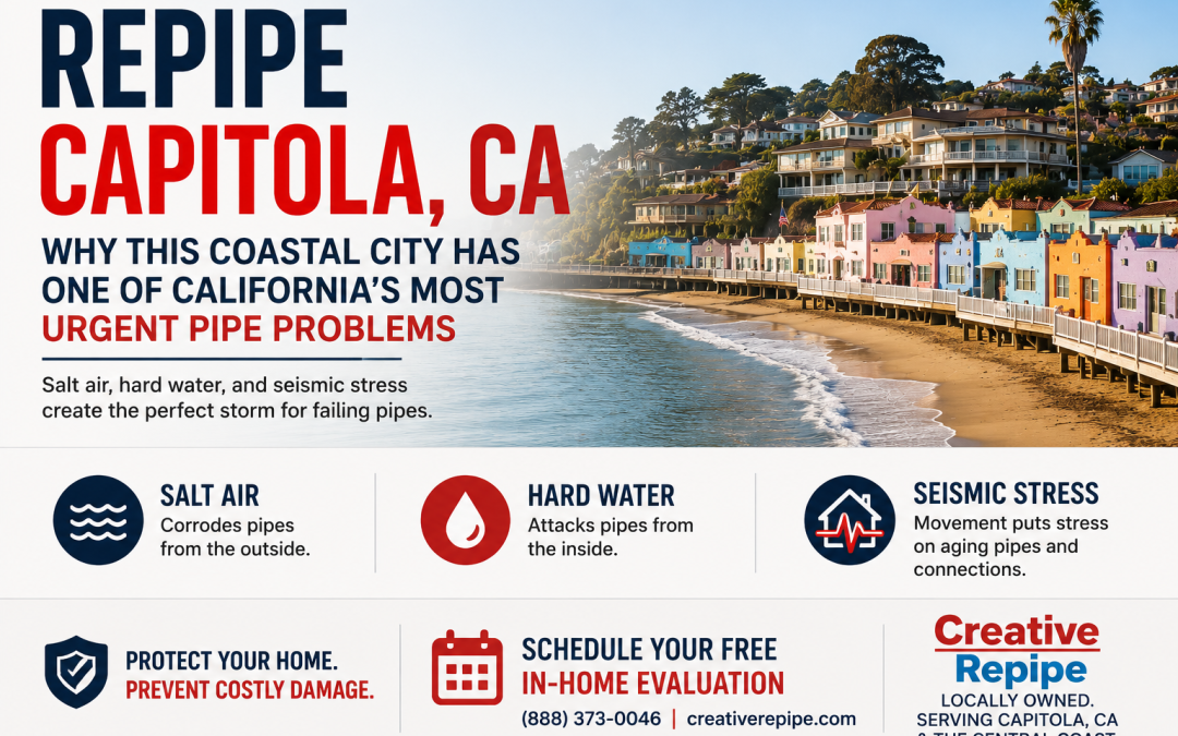 Repipe Capitola CA: Why This Coastal City Has One of California’s Most Urgent Pipe Problems