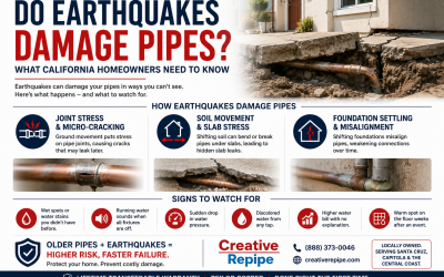 Repipe Santa Cruz CA: Why Coastal Homes Here Face an Accelerated Pipe Problem