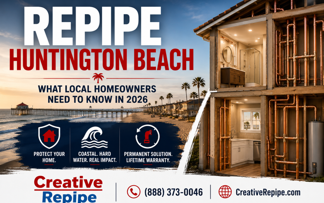 Repipe Huntington Beach: What Local Homeowners Need to Know in 2026
