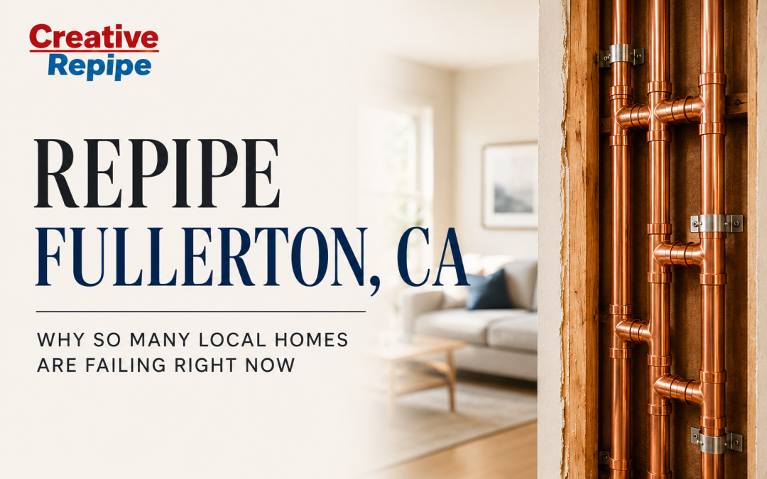 Repipe Fullerton CA: Why So Many Local Homes Are Failing Right Now