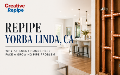Repipe Yorba Linda CA: Why Affluent Homes Here Face a Growing Pipe Problem