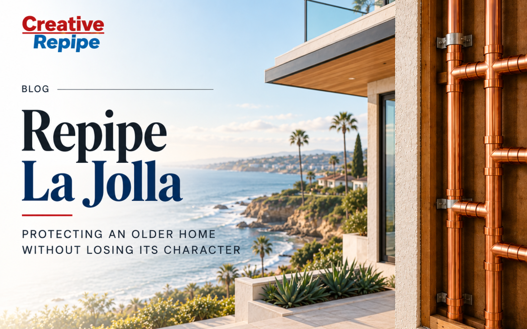 Repipe La Jolla: Protecting an Older Home Without Losing Its Character