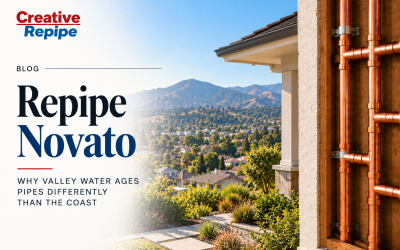 Repipe Novato: Why Valley Water Ages Pipes Differently Than the Coast