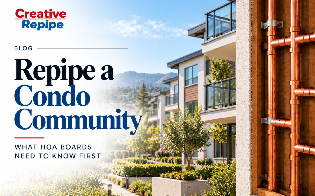 Repiping a Condo Community: What HOA Boards Need to Know First