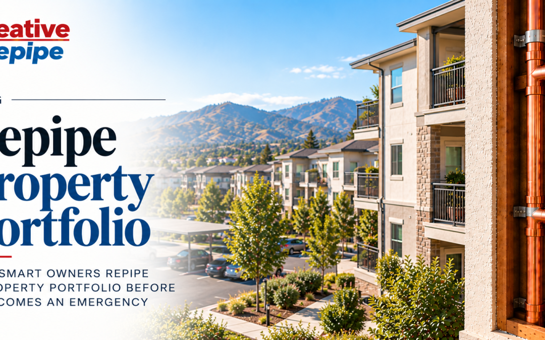 Why Smart Owners Repipe a Property Portfolio Before It Becomes an Emergency