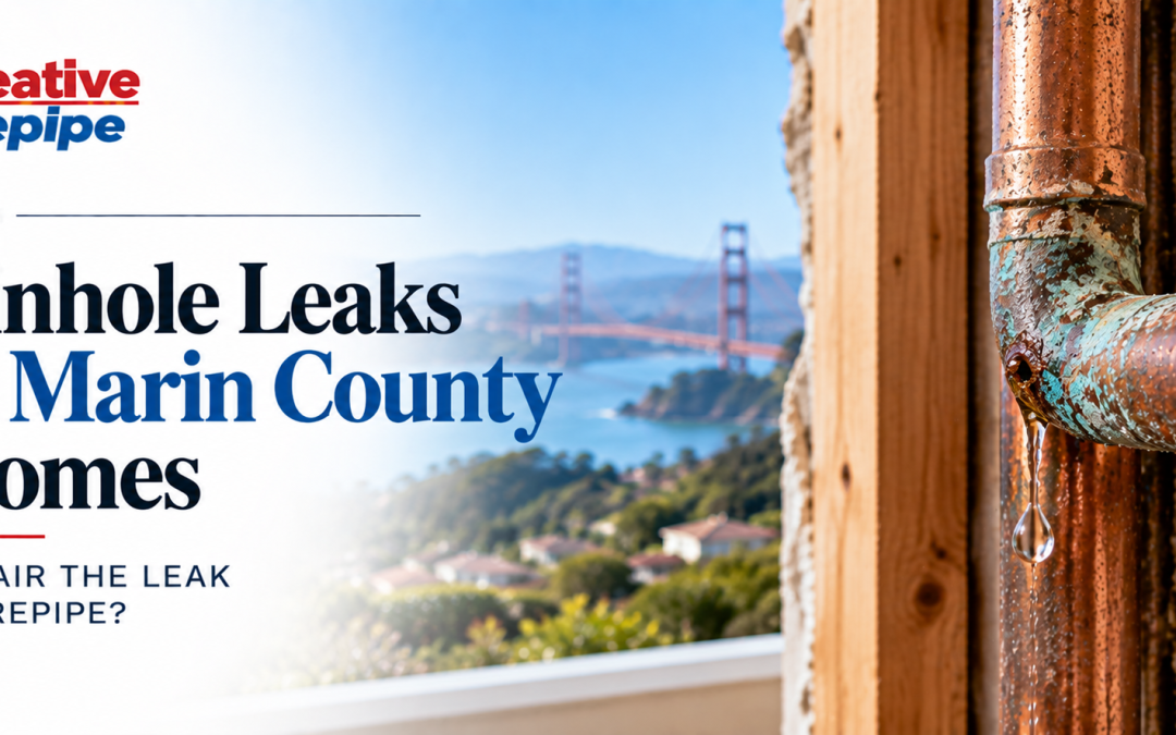 Pinhole Leaks in Marin County Homes: Repair the Leak or Repipe?