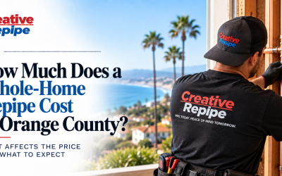 How Much Does a Whole-Home Repipe Cost in Orange County?