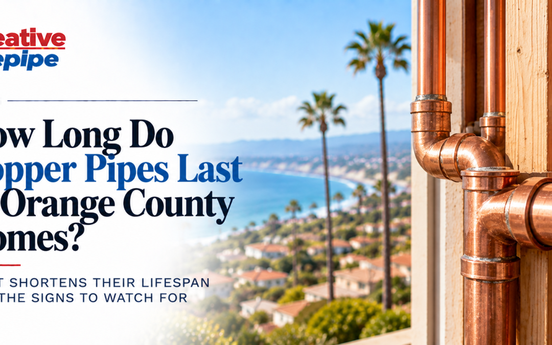 How Long Do Copper Pipes Last in Orange County Homes?