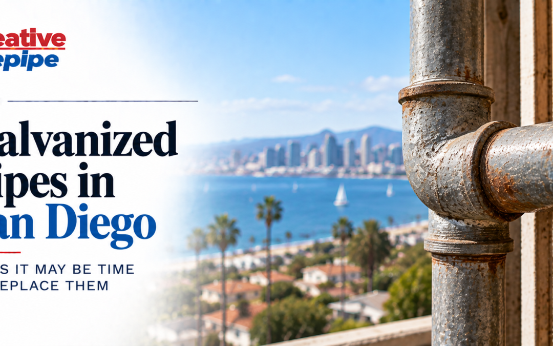Galvanized Pipes in San Diego: Signs It May Be Time to Replace Them