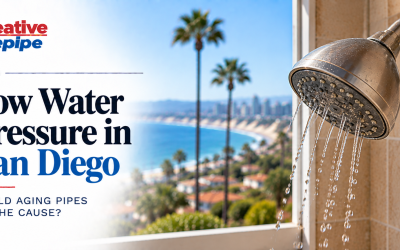 Low Water Pressure in San Diego: Could Aging Pipes Be the Cause?