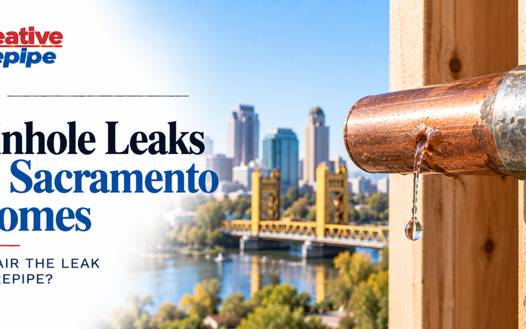 Pinhole Leaks in Sacramento Homes: Repair the Leak or Repipe?