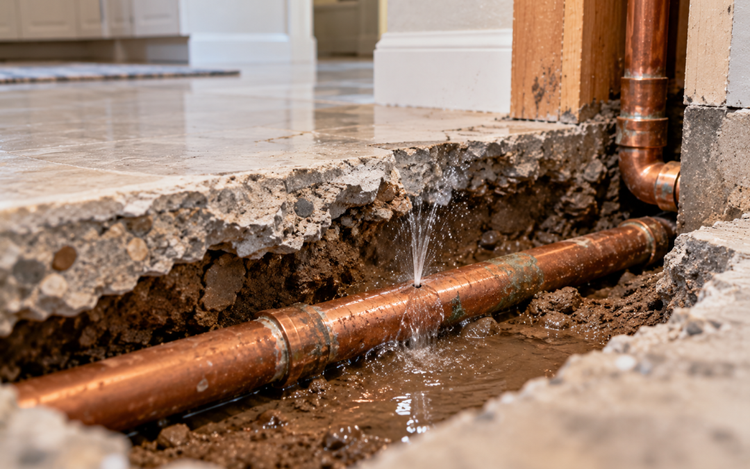 Does Repiping a Slab Home in Orange County Mean Tearing Up Your Floors?