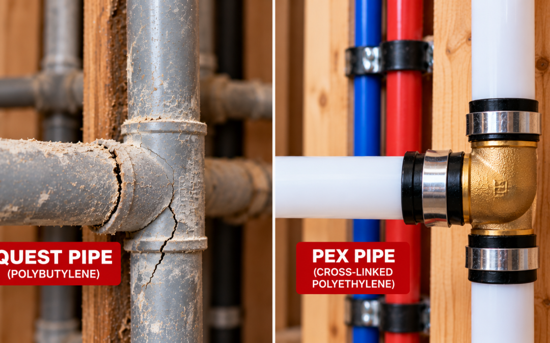 Quest Pipe vs PEX in Orange County: What’s the Difference?