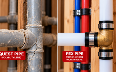 Quest Pipe vs PEX in Orange County: What’s the Difference?